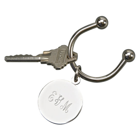 Disc Shaped Key Chain